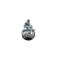 the logo for vocal tags on a black background